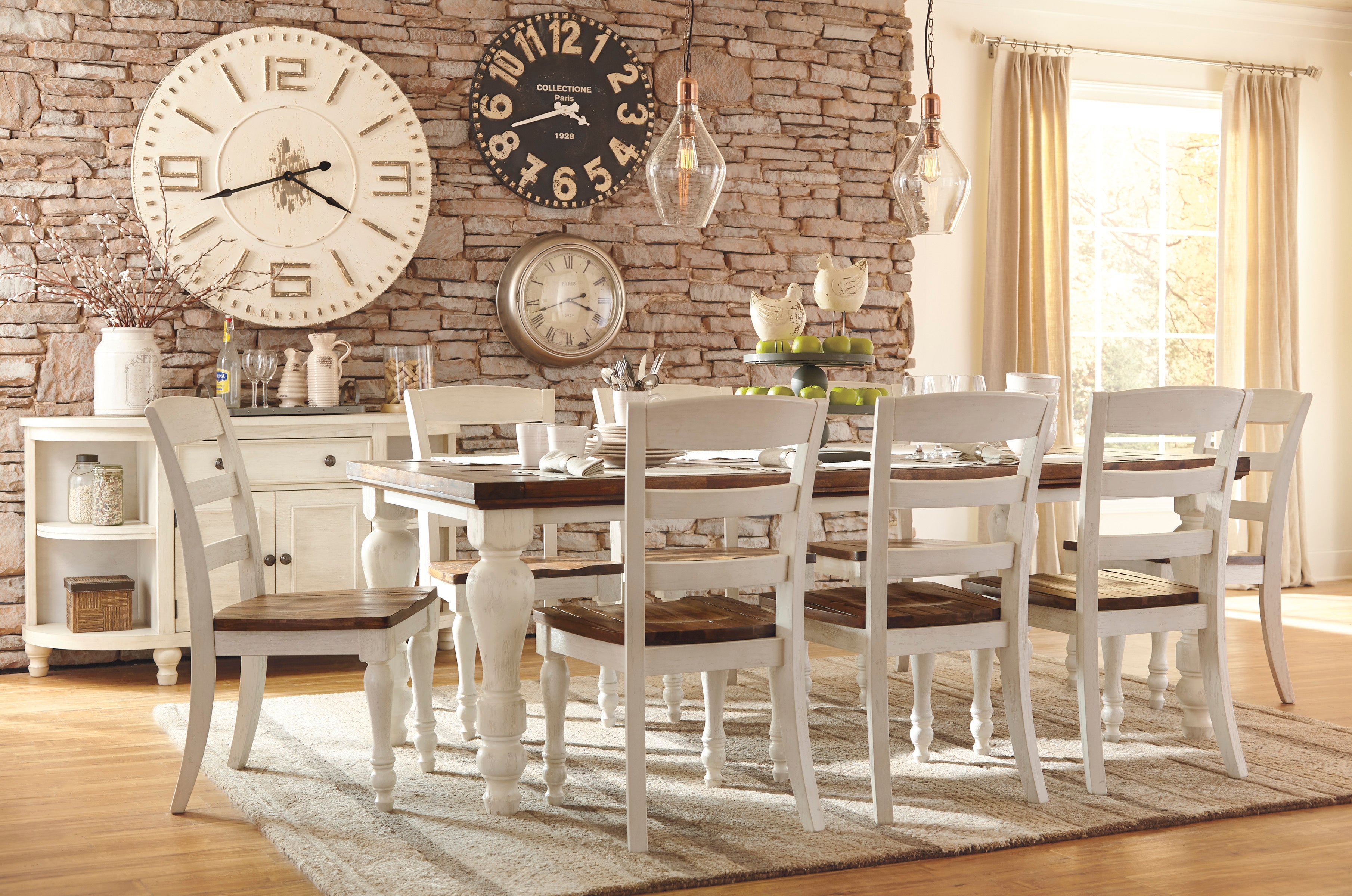 Marsilona dining table set Ashley Homestore Armenia