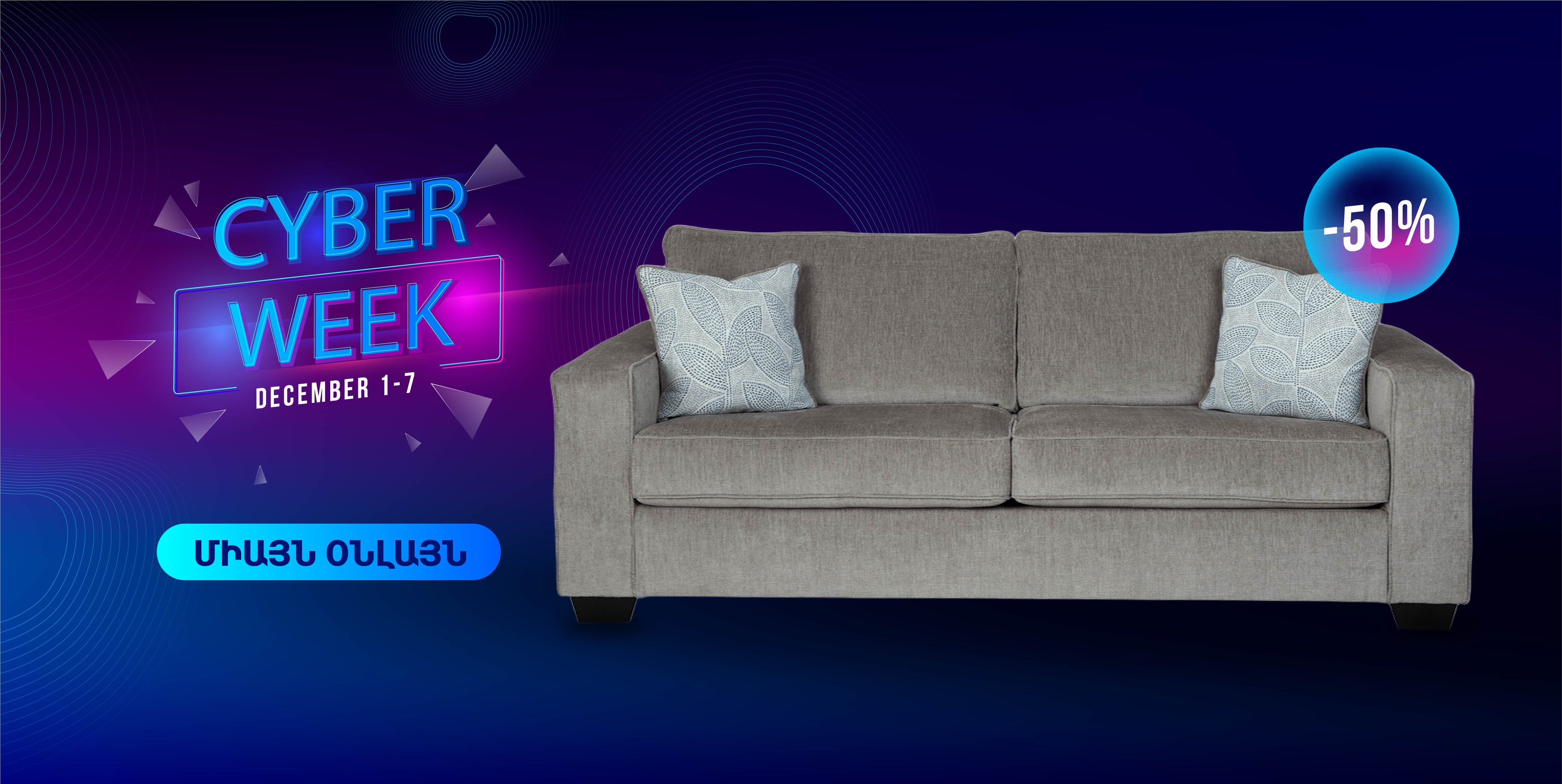 ՄԻԱՅՆ ՕՆԼԱՅՆ - Cyber Week - 01.12-07.12.2025