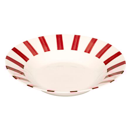 Porcelain deep plate set Cheri (6 pcs)