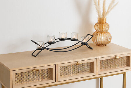 Tealight holder stand for 5 candles