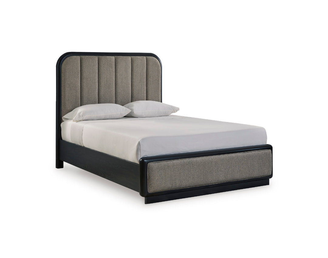 Rowanbeck Upholstered Panel Bed