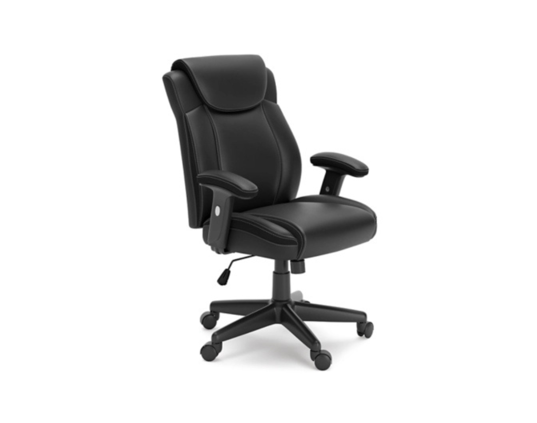 Traymore Luxura Managers Office Chair - Black, Adjustable Arms, Tilt Tension, 7-Year Warranty - View #10