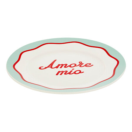 Porcelain plate set Della Pasta (6 pcs)
