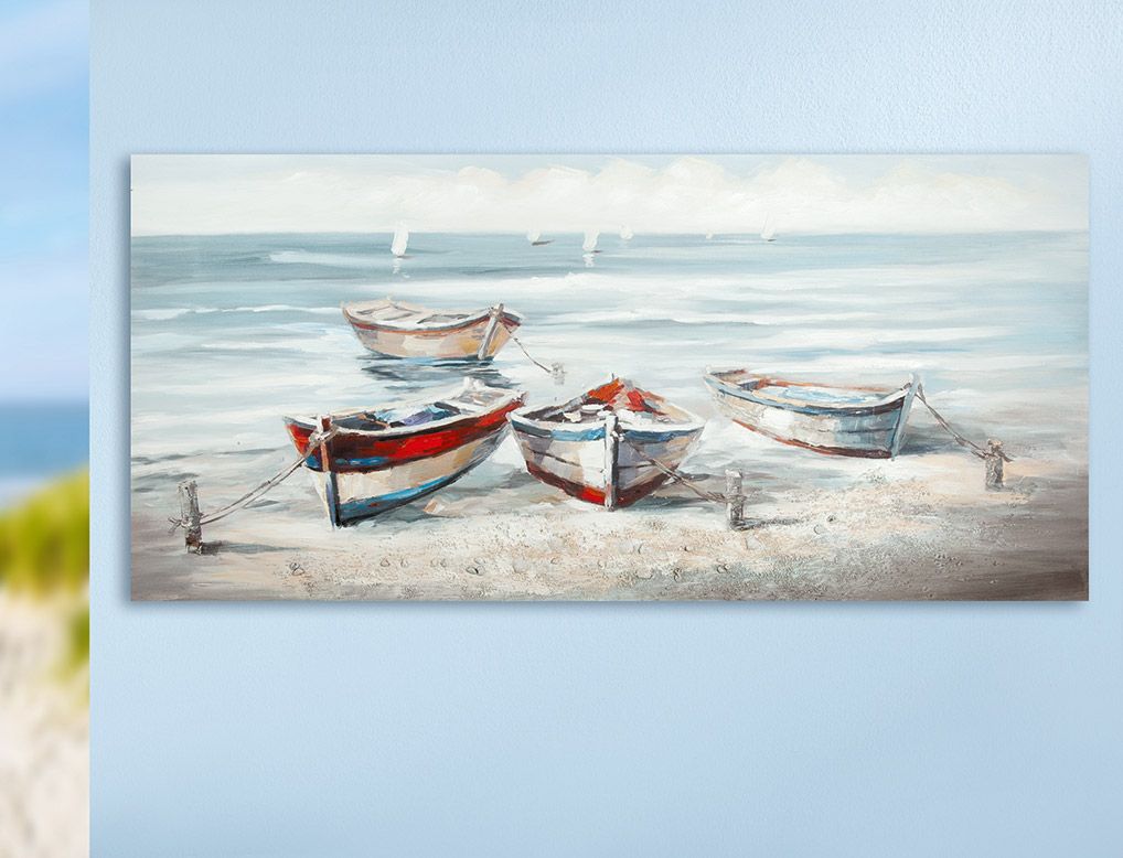 "Beach boats" նկար