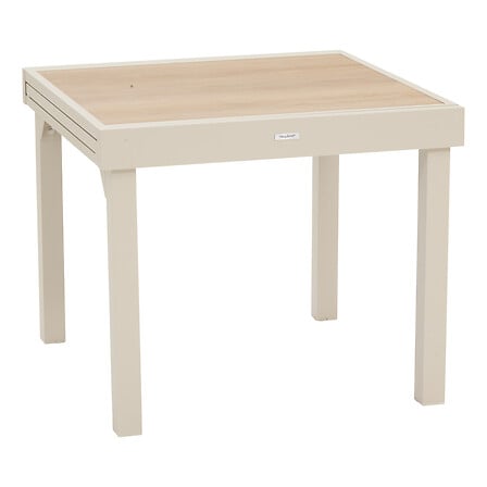 Piazza sliding extendable table