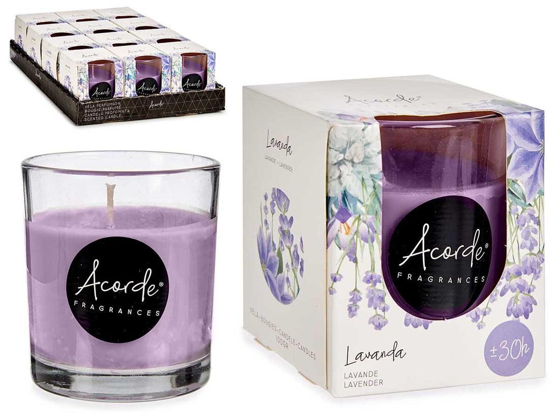 Scented candle Lavender