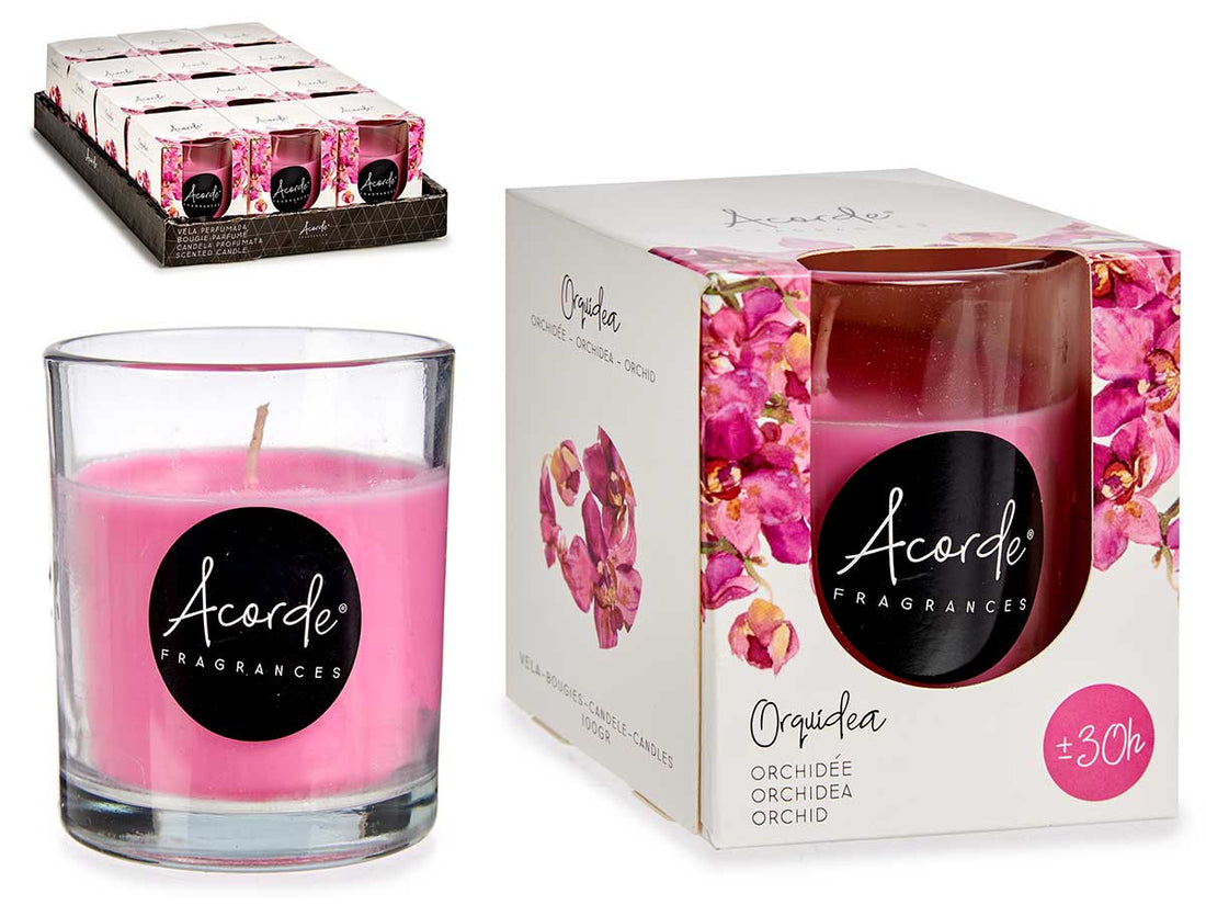 Scented candle Orchid