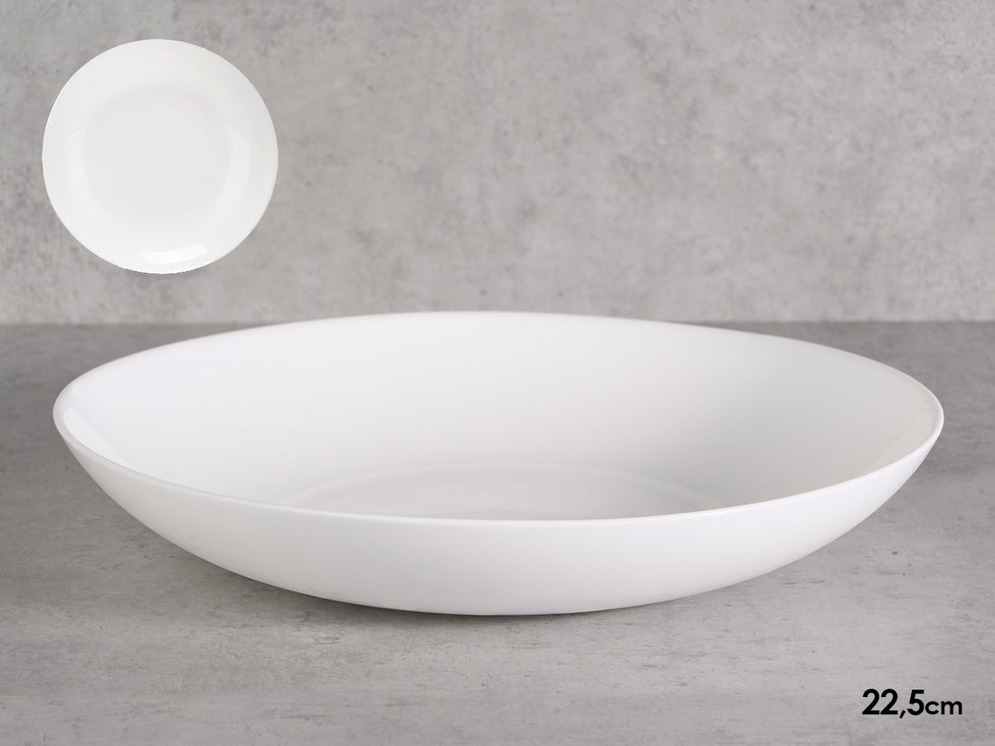 Round dinner plate (23 cm)