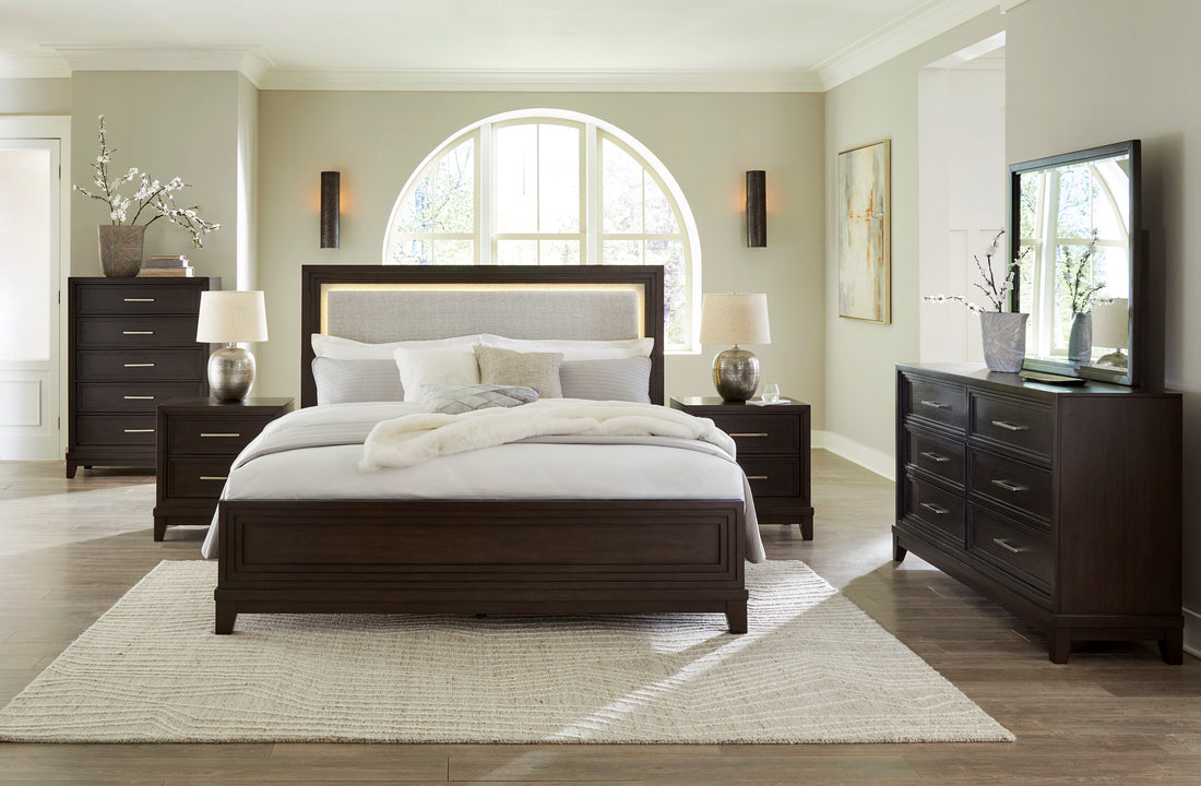 Neymorton queen-sized bedroom furniture set