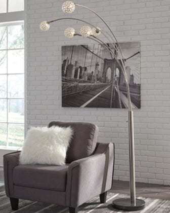 Floor lamp Winter Metal Arc