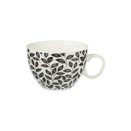 Floral Green matching mug