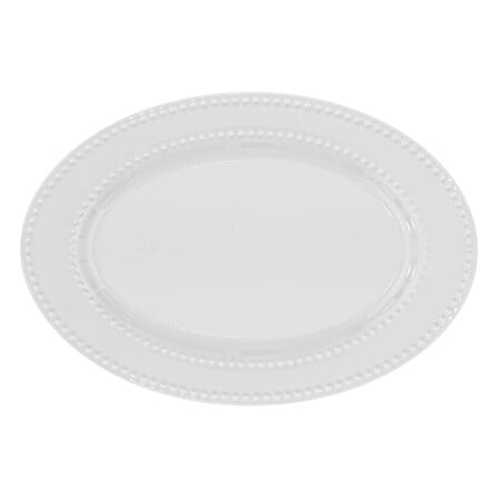 Ճենապակե օվալ ափսե Pearl (33.5 սմ)