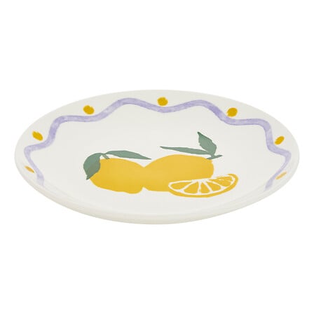 Porcelain plate set Fruity (6 pcs)