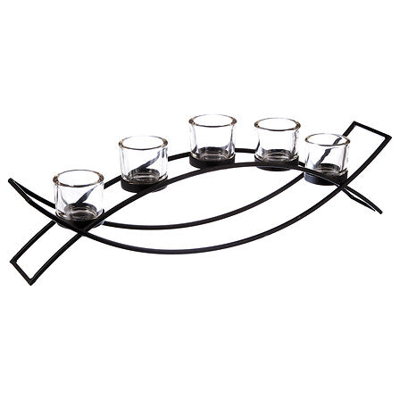 Tealight holder stand for 5 candles