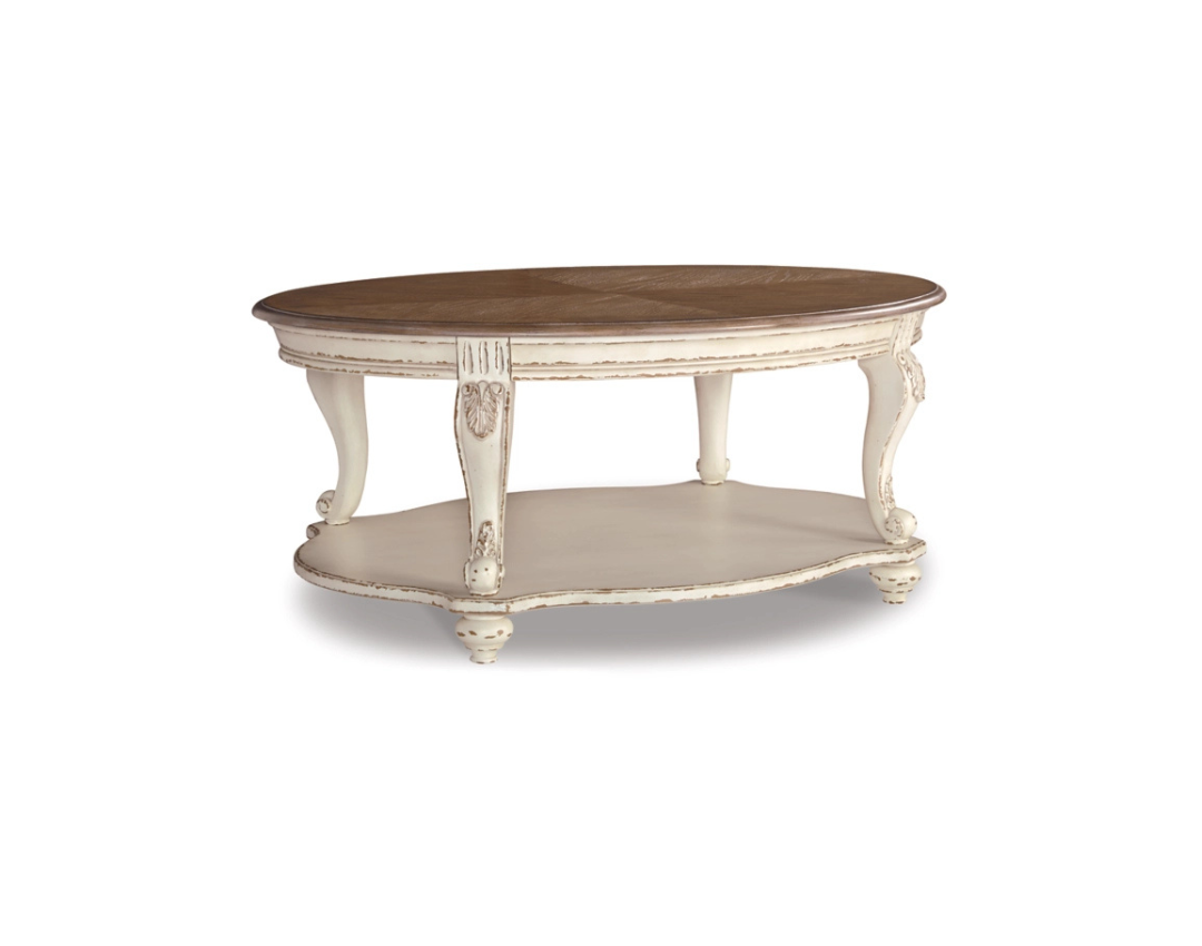 Realyn Oval Cocktail Table