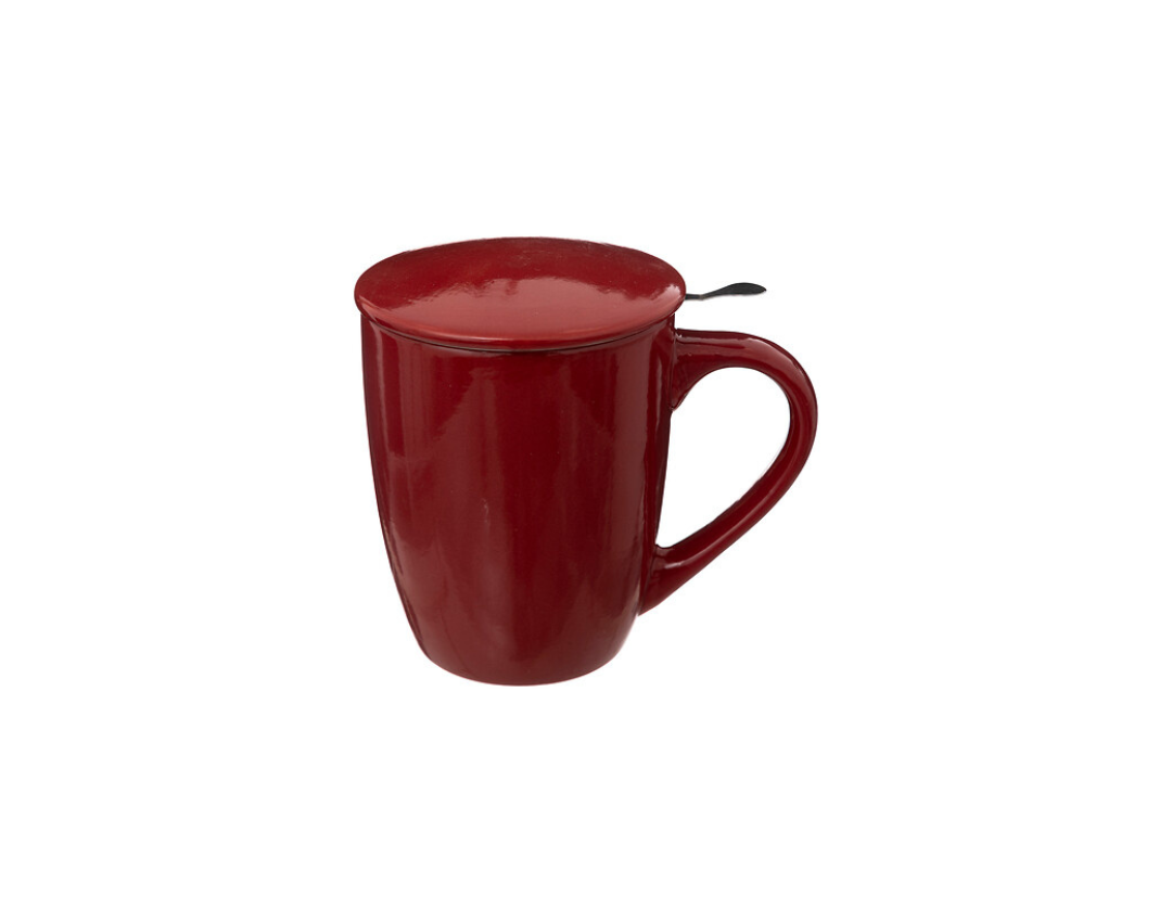 Colorama red teapot