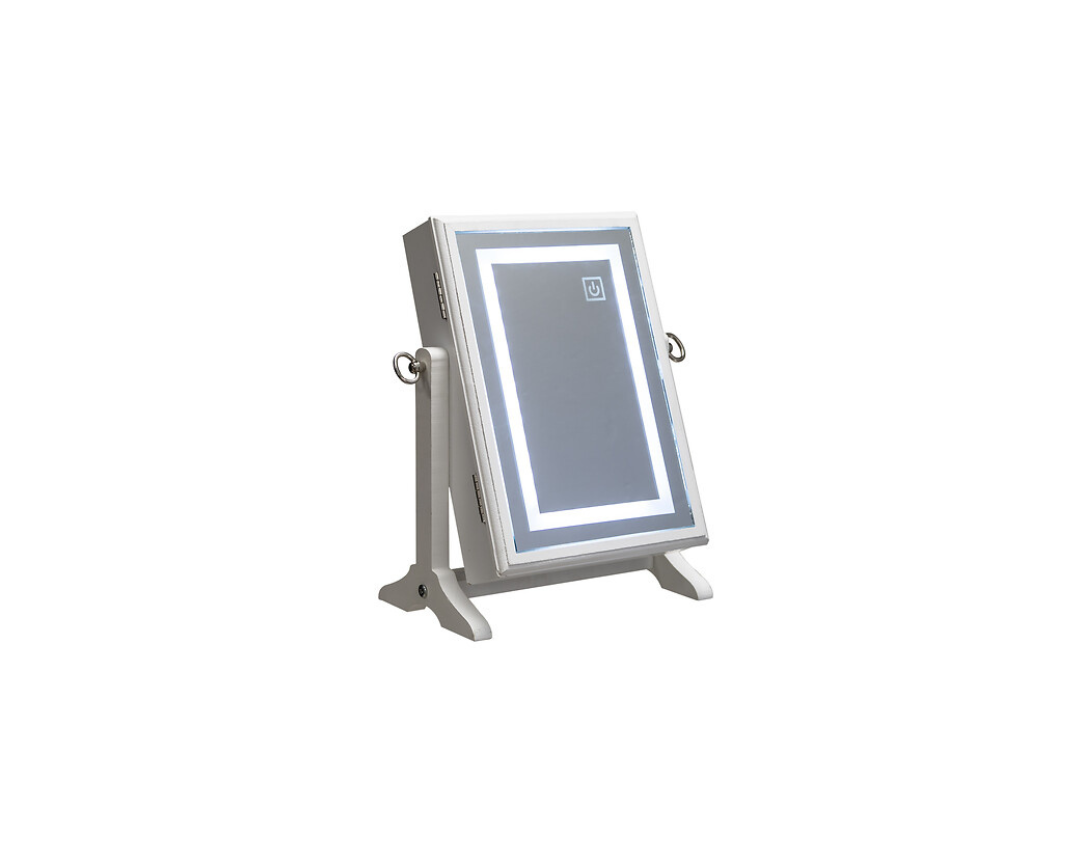 Bettany jewellery cabinet with LED mirror