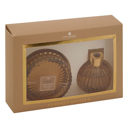 Բուրավետ մոմի և հոտի նվեր-հավաքածու Spicy