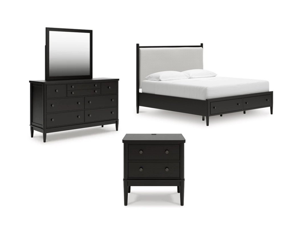 Portdown queen-sized bedroom furniture set