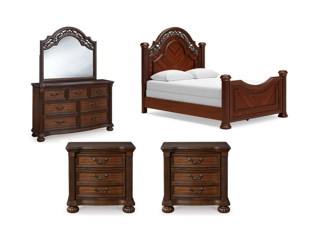 Lavinton queen-sized bedroom furniture set