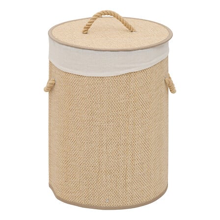 Bamboo basket with lid