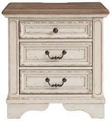 Picture of Three Drawer Nightstand Realyn