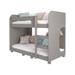 Picture of 2-storied gray bed with feet Ema