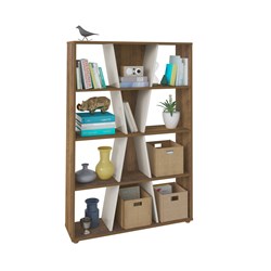 Picture of Brown bookcase Xis