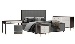 Picture of Polzani queen size bedroom furniture set
