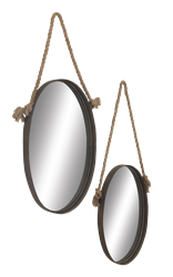 Picture of Set of 2 Rustic Mirrors